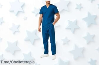 pijama sanitario azul marino xl reforzado que resiste lavados industriales sin perder forma aprovecha este super chollo con precio de ganga y descuento brutal solo por tiempo limitado actúa ya