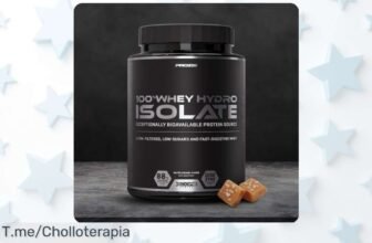 proteína 100% whey hydro isolate prozis calidad premium sin azúcares con un descuento brutal nunca visto corre y aprovecha este super chollo antes que se acabe
