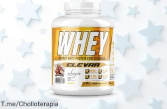 proteína whey 100% concentrada elevra calidad top con un descuento brutal precio loco que no volverás a ver aprovecha este ofertón y cómprala antes que se acabe