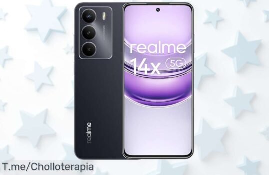 realme 14x 5g con pantalla brutal de 120hz y batería que dura días a un precio loco nunca visto ¡aprovecha este ofertón solo por tiempo limitado que vuela rápido!