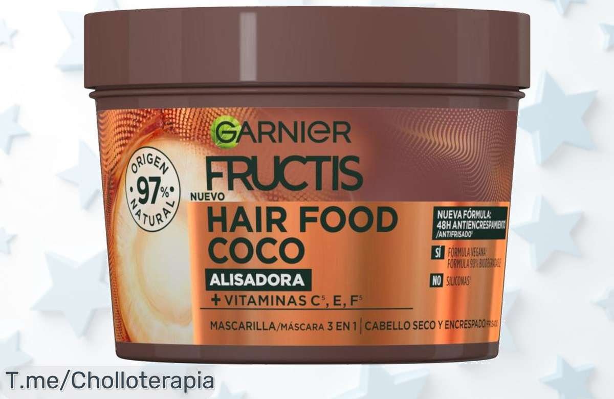 set completo garnier fructis hair food coco para pelo seco encrespado con descuento brutal precio loco que hidrata alisa y renueva tu cabello corre aprovecha este ofertón nunca visto precio de ganga