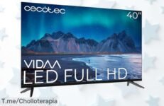 televisor led 40 full hd con imagen súper nítida y dolby audio a precio loco que vuela aprovechalo ahora en este ofertón único de descuento brutal nunca visto