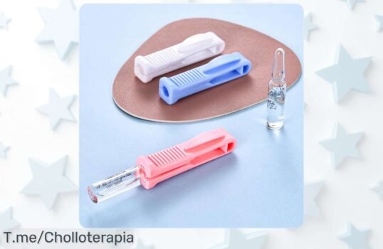 Abridor de botellas médico Ampule Break con precio rebajado, diseño multifuncional para enfermeras y doctores que rompe ampollas rápido y sin esfuerzo ¡No pierdas este super chollo por tiempo limitado!