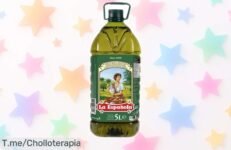 Aceite de oliva virgen extra La Española 5 litros con sabor intenso calidad española precio rebajado super chollo que no puedes dejar pasar corre y llévate el tuyo antes que desaparezca