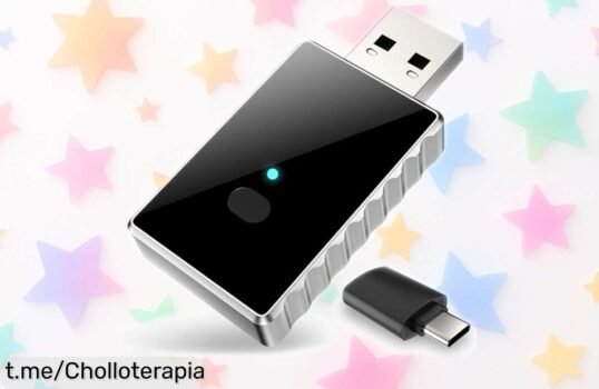 Adaptador inalámbrico 2en1 CarPlay y Android Auto con WiFi 6 y Bluetooth mejorados precio rebajado a nivel nunca visto chollazo que se agota rápido ¡hazte con el tuyo ya!