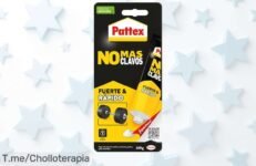 Adhesivo súper fuerte Pattex No Más Clavos rebajado increíblemente, pega madera y metal al instante sin esfuerzo ni tornillos ¡aprovecha ya este ofertón antes de que se agote!