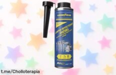 Aditivo para motores diésel Goodyear limpia inyectores 300 ml con precio rebajado aprovecha este super chollo y potencia tu motor mientras ahorras combustible ¡ofertón por tiempo limitado que no vuelve!