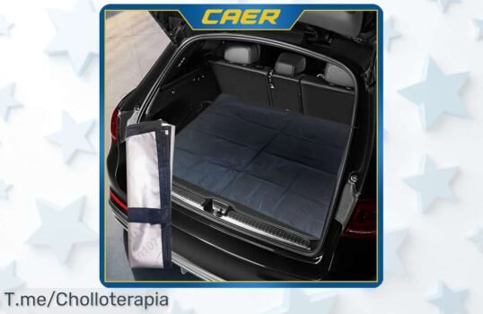 Alfombrilla impermeable para maletero SUV que cuida tu coche y mascotas con fibra súper resistente precio rebajado chollazo por tiempo limitado no pierdas esta oportunidad única