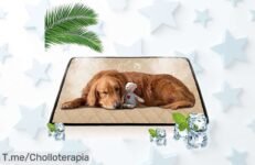 Alfombrilla refrescante Jodsen para perros y gatos que enfría sin enchufes con material ultra resistente precio rebajado de locura ¡No lo dejes escapar, queda muy poquito!