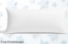 Almohada fibra y viscoelástica FusionHome con memoria que cuida tu cuello a precio rebajado, aprovecha este super chollo extra suave y firme antes de que se agoten las unidades limitadas