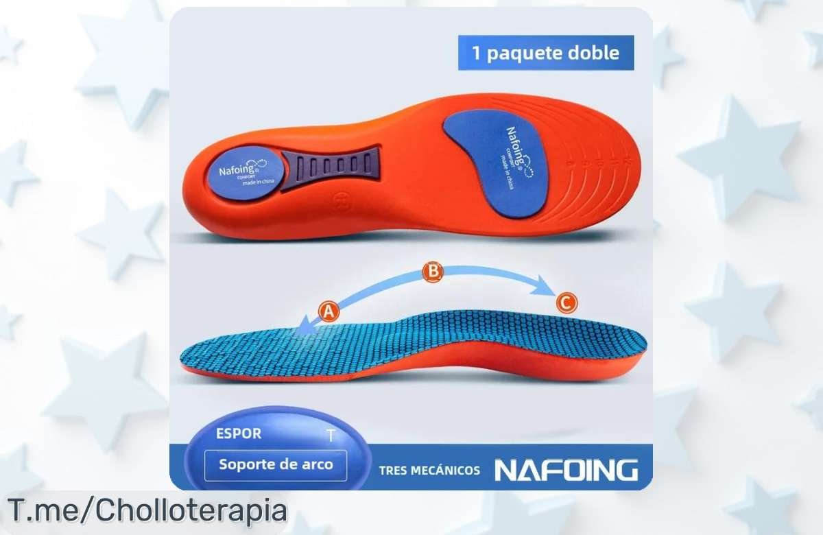 Almohadillas deportivas con súper absorción de golpes y soporte genial para tu arco, rebajadas a precio muy bajo ¡no esperes más porque vuelan estas unidades limitadas!