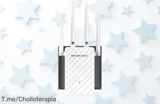 Amplificador WiFi Newfast 300Mbps con señal súper potente y estable rebajado a precio loco corre que vuelan las unidades en esta oferta limitada