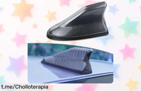 Antena aleta tiburón para Seat Leon diseño carbono señal mejorada precio rebajado oferta limitada ¡corre que vuelan!