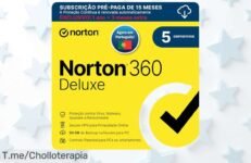 Antivirus Norton 360 Deluxe 2025 con VPN y control parental para 5 dispositivos tiene un precio rebajado que no puedes dejar pasar ¡Oferta limitada para navegar sin miedo!