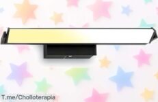 Aplique led para interiores Briloner negro mate con giro 360°, luz táctil ajustable y cambio de color rebajado, un super chollo que ilumina tu casa a otro nivel ¡corre que vuelan!