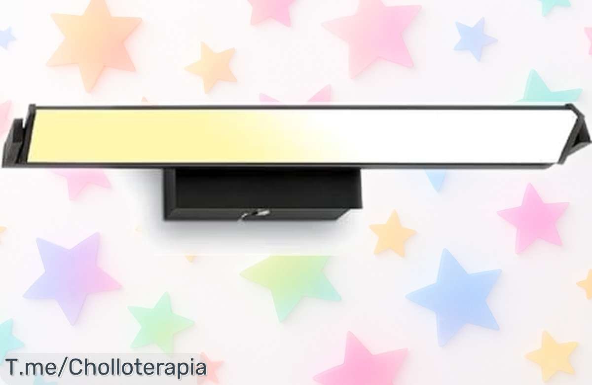 Aplique led para interiores Briloner negro mate con giro 360°, luz táctil ajustable y cambio de color rebajado, un super chollo que ilumina tu casa a otro nivel ¡corre que vuelan!