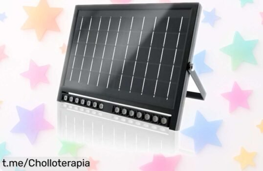 Aplique solar de pared Viena con luz potente y cambio de color súper sencillo, resistencia total y sin cables precio rebajado que se agota rápido ¡dale vida ya a tu jardín o patio!