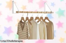 Armario de pared IBUYKE con diseño único y súper resistente hasta 50 kg, ahora a precio rebajado que no volverá; montaje rápido y todo incluido ¡Corre que vuelan las unidades!