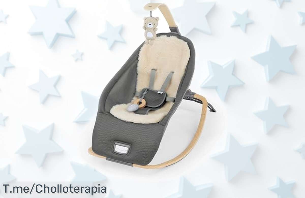 Asiento mecedor 2 en 1 Ingenuity Every Season con música y juguetes desmontables precio rebajado a tope consigue esta ganga que vuela para mimar a tu peque ya antes de que se acaben las unidades