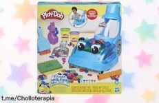 Aspiradora de juguete PlayDoh con 5 botes y herramientas para crear y limpiar diversión sin límites a precio rebajado imperdible ¡date prisa que vuela!