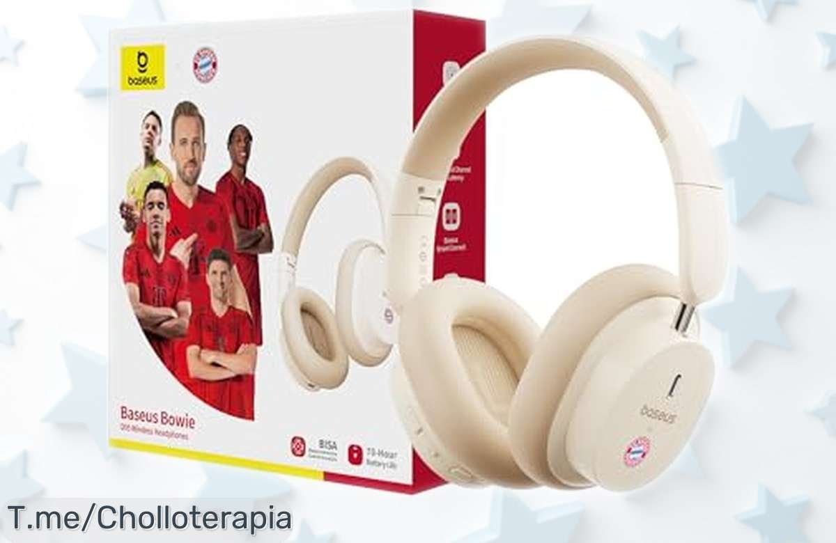 Auriculares Bluetooth Baseus D05 con graves potentes y 50 horas de música a precio rebajado, aislamiento perfecto y llamadas nítidas que solo duran por poco tiempo ¡Date prisa antes de que desaparezca este ofertón!