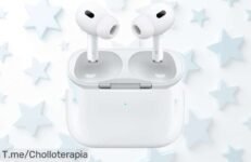 Auriculares inalámbricos AirPods Pro 2ª generación con MagSafe y USB-C, rebajados y listos para llevar tu música a otro nivel ¡Corre que vuelan!