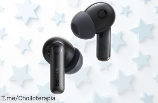 Auriculares inalámbricos Baseus EP10 Pro con cancelación de ruido top y 55 horas de batería, rebajados para que disfrutes música sin parar ¡No lo pienses más, quedan poquísimos a este precio brutal!