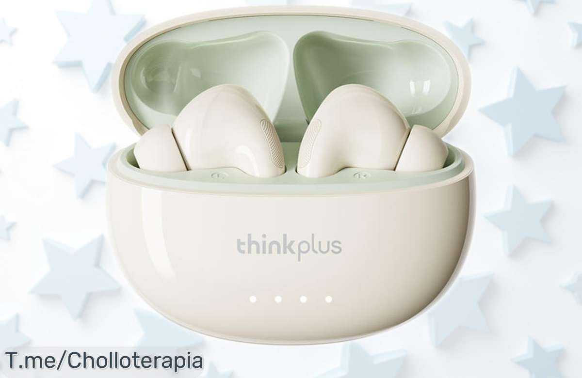 Auriculares inalámbricos Lenovo LP5 PRO TWS con Bluetooth 5.4 y sonido HiFi ahora a un precio rebajado que no durará, disfruta batería extra larga y carga rápida ¡No dejes pasar este super chollo que vuela!