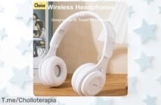 Auriculares inalámbricos Y08 50 con Bluetooth y sonido potente, plegables para llevar a todas partes, rebajados en un ofertón brutal que no dura mucho: perfecto para deportes y juegos ¡date prisa antes de que se acaben!