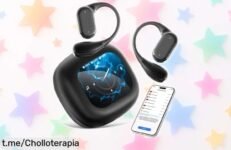 Auriculares traductores Euakee con pantalla táctil y traducción instantánea en 144 idiomas, sonido brutal y batería eterna, rebajados por tiempo limitado: no dejes escapar este ofertón que vuela rápido ¡consigue los tuyos ya!