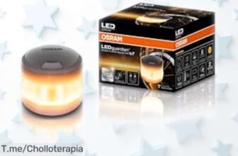 Baliza de emergencia LED OSRAM L105 con luz súper potente para coche, chollazo rebajado y listo para usar ya mismo ¡No tardes que vuelan!