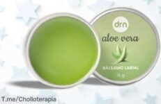 Bálsamo labial aloe vera drn con precio rebajado para labios suaves todo el día un super chollo que vuela rápido corre y no lo dejes escapar