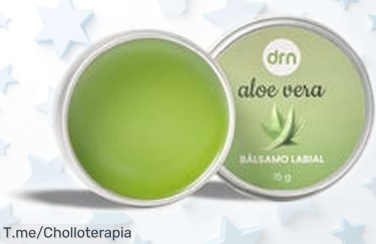 Bálsamo labial aloe vera drn con precio rebajado para labios suaves todo el día un super chollo que vuela rápido corre y no lo dejes escapar