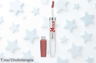 Barra de labios Maybelline Superstay 24H tono 620 In the Nude con color intenso que dura todo el día sin secar, ahora a precio rebajado y lista para llevarte un ofertón único ¡no dejes que se escape esta ganga!