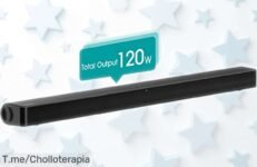 Barra de sonido Hisense HS205G con 120W y Dolby Audio para un cine en casa 360° que no encontrarás a este precio rebajado por mucho tiempo ¡aprovecha ya antes de que se agote el super chollo!