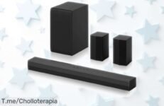 Barra de sonido LG S40TR con 400W y Dolby Atmos precio rebajado para que disfrutes un efecto cine en casa único, aprovecha este super chollo antes que se agoten las unidades ¡corre y no lo pierdas!