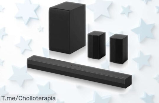 Barra de sonido inteligente LG S40TR con 400W y Dolby Atmos potencia brutal para sentir tu salón como cine precio rebajado por tiempo limitado ¡corre que vuelan!