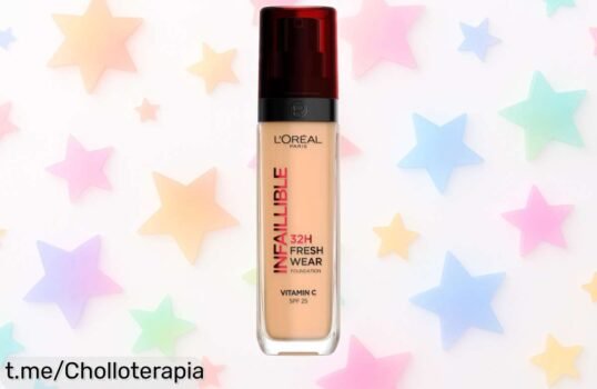 Base de maquillaje L’Oréal Infaillible 32H Fresh Wear que deja tu piel radiante y lista al instante con un precio rebajado increíble, ¡corre que volarán estas unidades en oferta limitada!