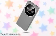 Batería externa 10000mAh con carga rapidísima y tres puertos USB hacia el power-up definitivo tu móvil no se va a quedar sin batería, ¡precio rebajado que vuela! Aprovecha este super chollo antes de que desaparezca ¡corre ya!