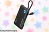 Batería externa INIU 45W 10000mAh con carga rápida y cable USB C integrado, precio rebajado que vuela rápido ¡Consigue este top en potencia ahora antes de que se agote!