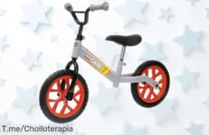 Bicicleta sin pedales Chicco para peques con ruedas antipinchazos y asiento ajustable con precio rebajado, ¡la forma más divertida de aprender equilibrio que vuela del stock! Aprovecha ya esta oferta limitada antes de que desaparezca