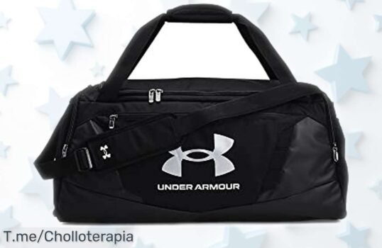 Bolsa Under Armour Undeniable 50 resistente al agua con rebaja brutal para que lleves todo seguro y sin líos, ¡aprovecha este súper chollo antes de que se agote la oferta!
