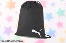 Bolsa de cuerdas Puma teamGOAL 23 con cierre rápido y doble cuerda para ajuste perfecto precio rebajado único que no volverás a ver chollazo limitado, ¡corre que están volando!