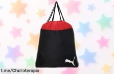 Bolsa de cuerdas Puma teamGOAL 23 en rojo con doble cuerda súper resistente rebajada y lista para que aproveches este super chollo solo por tiempo limitado ¡No la dejes escapar!