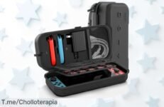 Bolsa grande para Nintendo Switch VAORLO con protección antiarañazos e impermeable, ahora a precio rebajado Lleva tu consola segura y a prueba de todo donde quieras, ¡oferta limitada que no puedes dejar escapar!