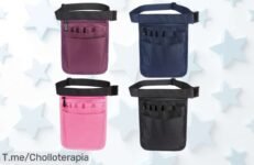 Bolsa impermeable para herramientas con kit completo resistente y súper práctica de nylon, tijeras y pinzas; precio rebajado por tiempo limitado ¡aprovecha este ofertón que hace tu vida más fácil ya!