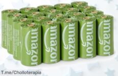 Bolsas súper resistentes para residuos de perro Amazon Basics 300 unidades sin perfume ahora con un precio rebajado brutal, un ofertón temporal que no puedes dejar escapar en tus paseos ¡ve a por ellas antes que vuelen!