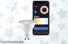 Bombilla LED inteligente Garza GU10 con wifi, luz regulable y control por voz a precio rebajado ¡Un súper chollo que vuela rápido! No pierdas esta oferta limitada para iluminar tu hogar fácil y ahorrar ya