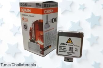 Bombilla xenarc OSRAM 35W calidad alemana original para conducir seguro con garantía de 4 años y precio rebajado que no volverás a ver ¡envío gratis y unidades limitadas, corre!