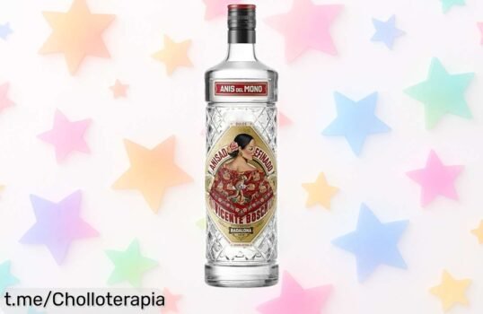 Botella edición especial Anís del Mono 1L con diseño único y sabor dulce irresistible precio rebajado por tiempo limitado un súper chollo que no puedes dejar escapar